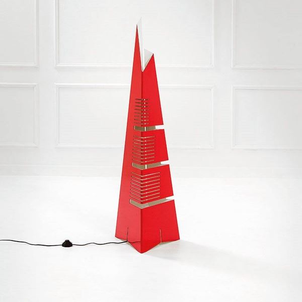 Tronconi : Lampada da terra della serie I  - Auction Design Vol I e II - Incanto Casa d'Aste e Galleria