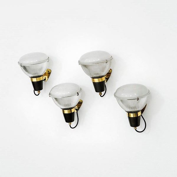 Ignazio Gardella - Quattro lampade da parete mod.