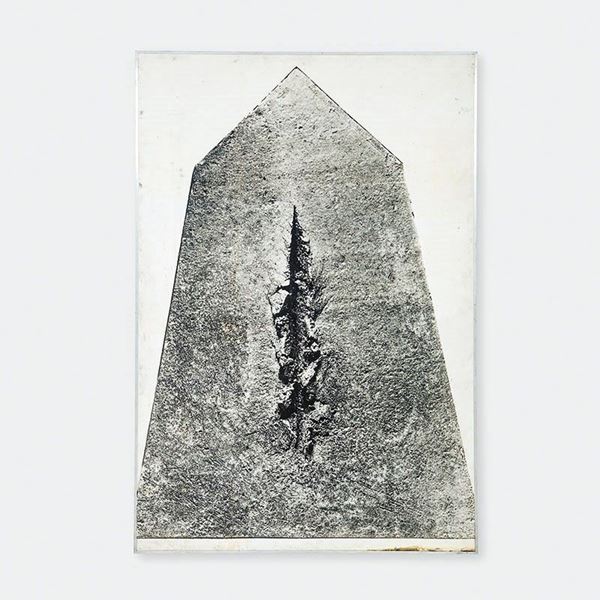 Lucio Fontana - Gigantografia del progetto per
