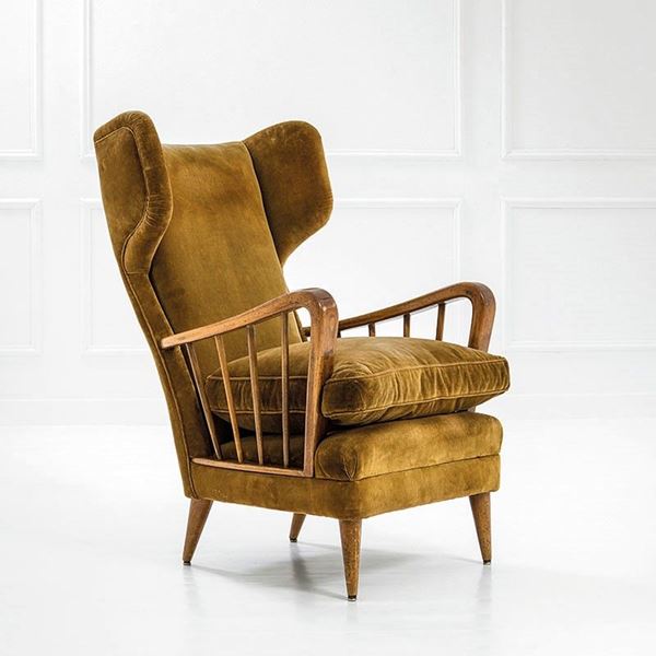 Osvaldo Borsani - Poltrona  mod. 6053 B 
Legno 