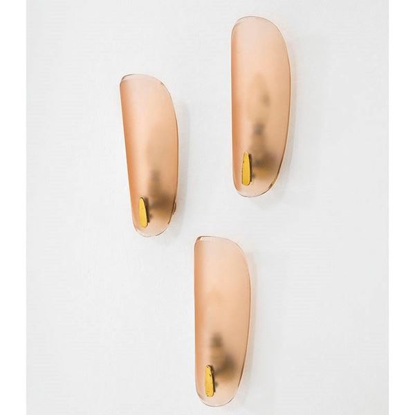 Fontana Arte : Tre lampade da parete
Cristal  - Auction Design Vol I e II - Incanto Casa d'Aste e Galleria