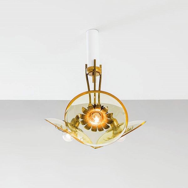 Pietro Chiesa - Lampadario
Ottone lucido, met