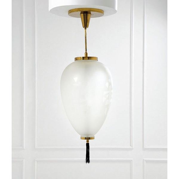 Angelo Lelii : Lampadario mod. 12723
Ottone   - Auction Design Vol I e II - Incanto Casa d'Aste e Galleria