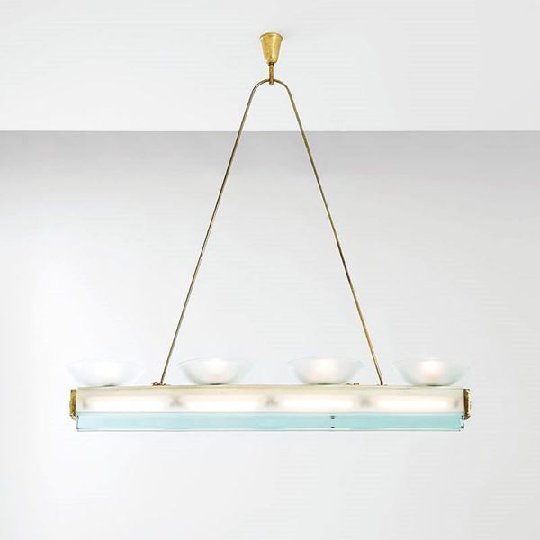 Pietro Chiesa - Grande lampadario
Ottone luci