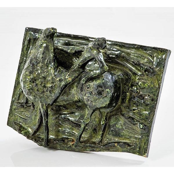Bassorilievo 
Ceramica smalta  - Auction Design Vol I e II - Incanto Casa d'Aste e Galleria