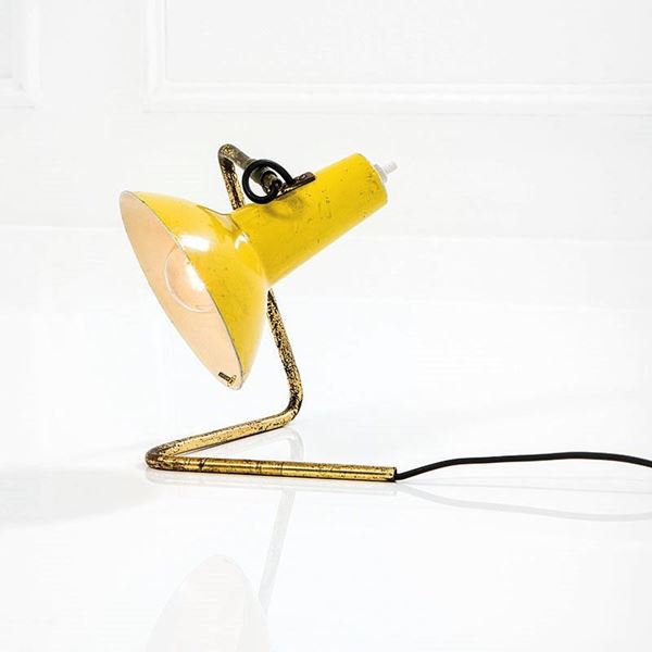 Gino Sarfatti : Rara lampada da tavolo o da pa  - Auction Design Vol I e II - Incanto Casa d'Aste e Galleria