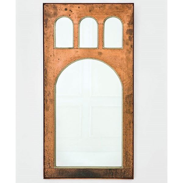 Specchio 
Ottone, rame, vetro  - Asta Design Vol I e II - Incanto Casa d'Aste e Galleria