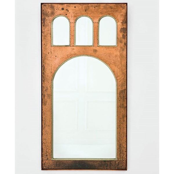 Specchio 
Ottone, rame, vetro