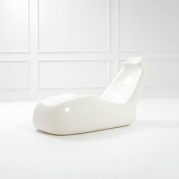 Alberto Rosselli : Rara chaise longue mod. Moby D  - Auction Design Vol I e II - Incanto Casa d'Aste e Galleria