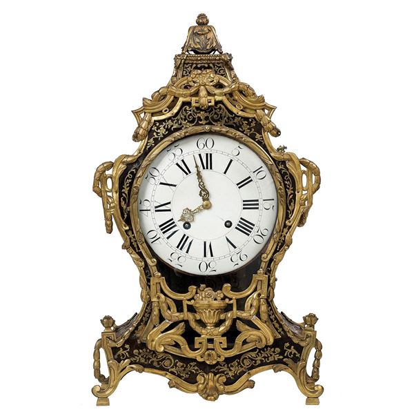 Orologio Boulle, quadrante bia