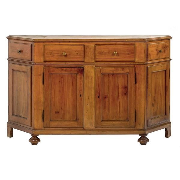 Credenza in ciliegio, fronte a