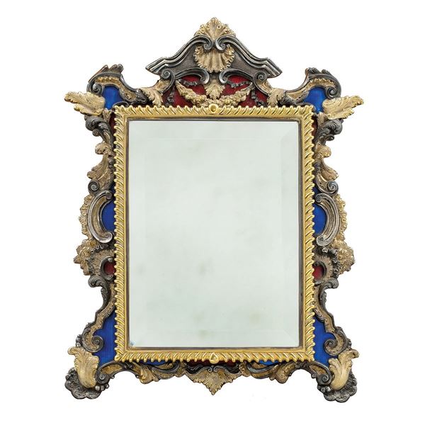 Specchiera da tavolo in argent  - Auction Antiquariato - Incanto Casa d'Aste e Galleria