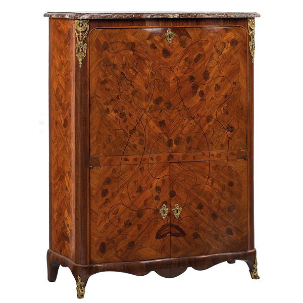 Secr&#233;taire lastronato in legno  - Asta Antiquariato - Incanto Casa d'Aste e Galleria