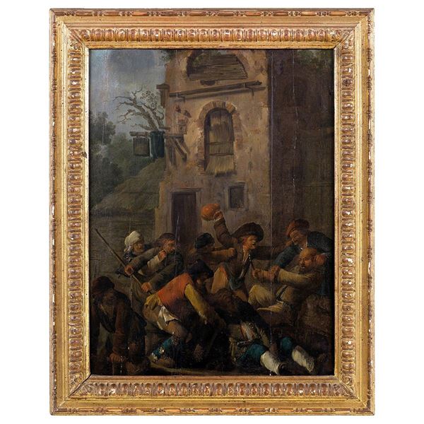 Andries Both : Rissa tra contadini
Olio su t  - Auction Antiquariato - Incanto Casa d'Aste e Galleria