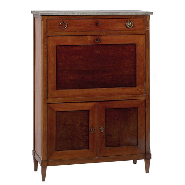 Secr&#233;taire impiallacciato in m  - Auction Antiquariato - Incanto Casa d'Aste e Galleria
