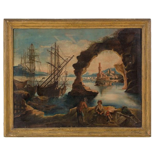 Scuola piemontese del XVIII se  - Asta Antiquariato - Incanto Casa d'Aste e Galleria