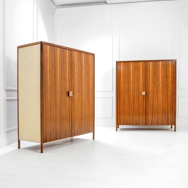 Werner Blaser : Due rari armadi
Noce canalett  - Auction Design - Incanto Casa d'Aste e Galleria
