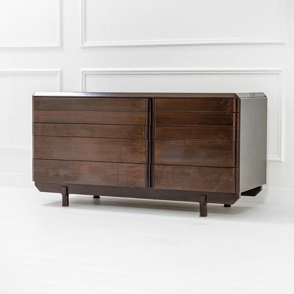 Dino Cavalli : Cassettiera
Legno di noce tin  - Auction Design - Incanto Casa d'Aste e Galleria