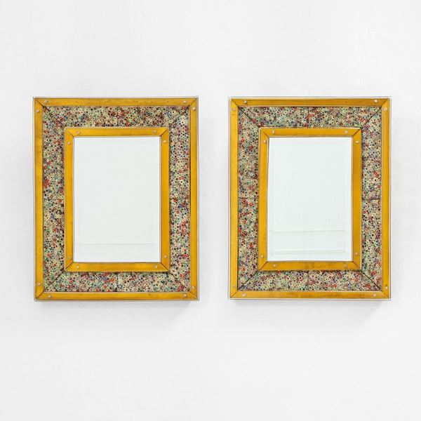 Paolo Venini - Due rare specchiere da parete 