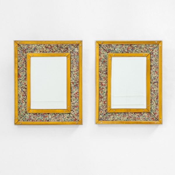 Paolo Venini : Due rare specchiere da parete   - Asta Design - Incanto Casa d'Aste e Galleria
