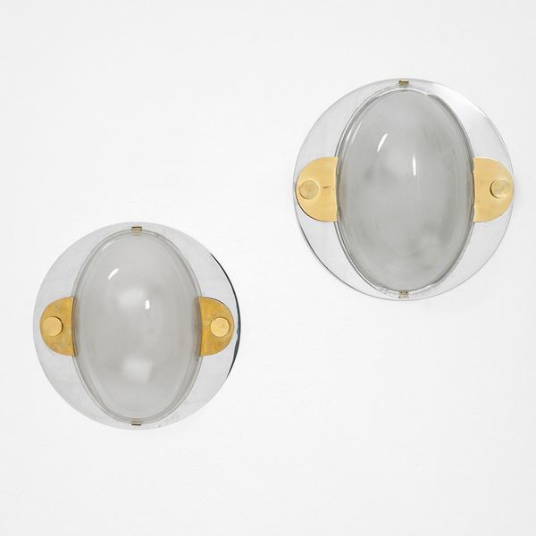 Luigi Caccia Dominioni : Due appliques mod. Ovale
Acci  - Auction Design - Incanto Casa d'Aste e Galleria