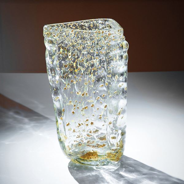 Ercole Barovier - Vaso Autunno Gemmato
Vetro tr