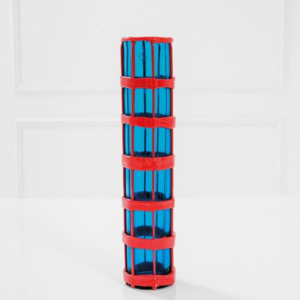 Fulvio Bianconi : Vaso della serie Cestino
Vetr  - Asta Design - Incanto Casa d'Aste e Galleria