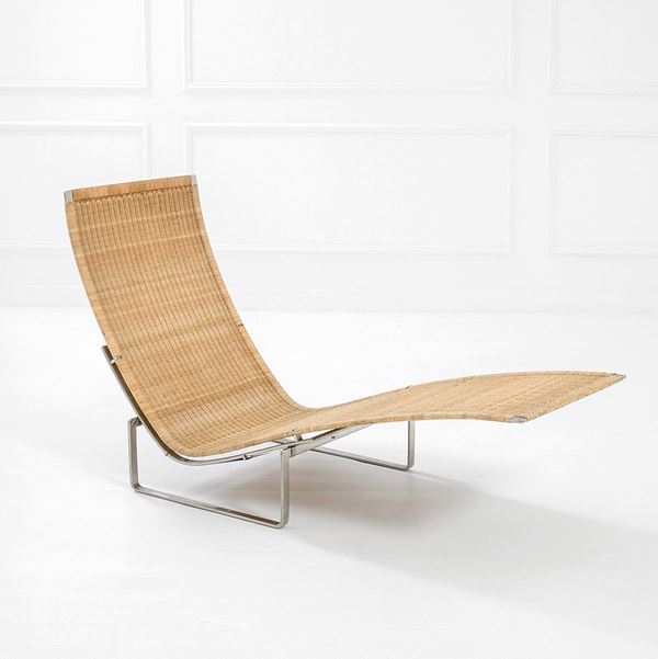 Poul Kjaerholm - Chaise longue mod. PK 24 Hammo