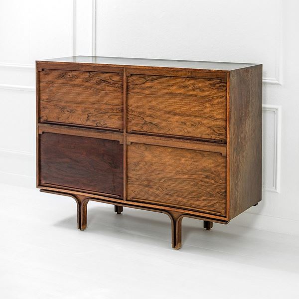 Gianfranco Frattini : Cabinet
Multistrato curvato e  - Auction Design - Incanto Casa d'Aste e Galleria