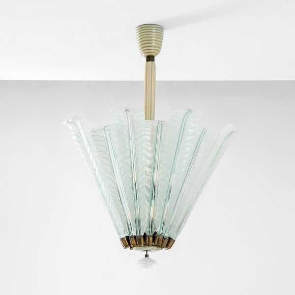 Tomaso Buzzi - Raro lampadario mod. 5235
Vet