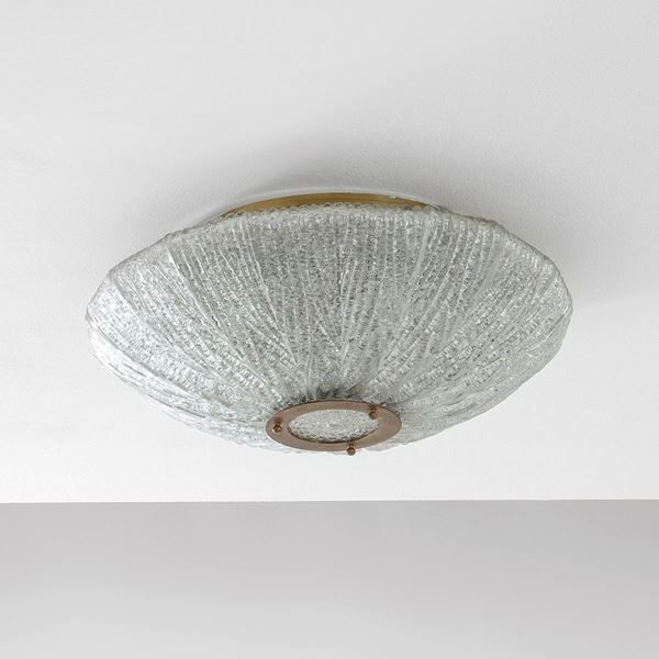 Venini - Plafoniera
Ottone, metallo sm