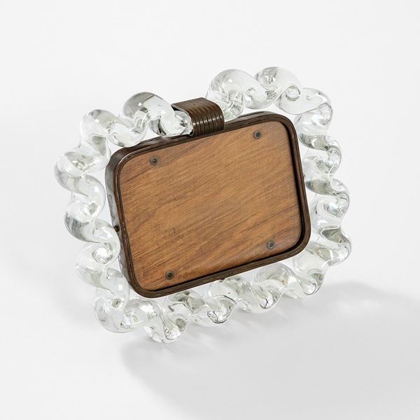 Venini : Cornice portafoto
Ottone, leg  - Auction Design - Incanto Casa d'Aste e Galleria