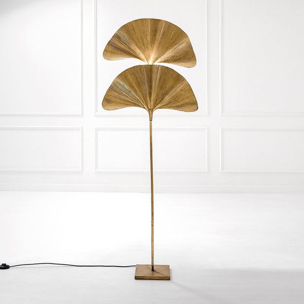 Tommaso Barbi : Lampada da terra 
Ottone sbal  - Asta Design - Incanto Casa d'Aste e Galleria