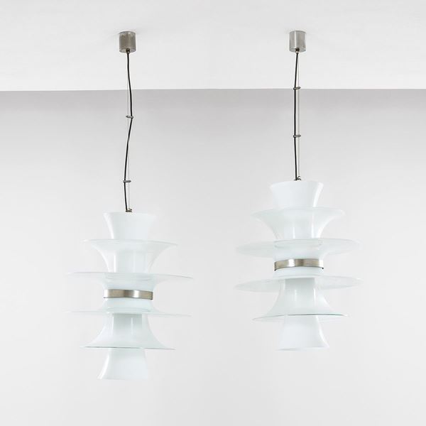 AV Mazzega : Due lampade a sospensione
Met  - Asta Design - Incanto Casa d'Aste e Galleria