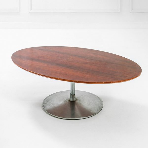 Pierre Paulin : Tavolo basso 
Metallo smaltat  - Auction Design - Incanto Casa d'Aste e Galleria