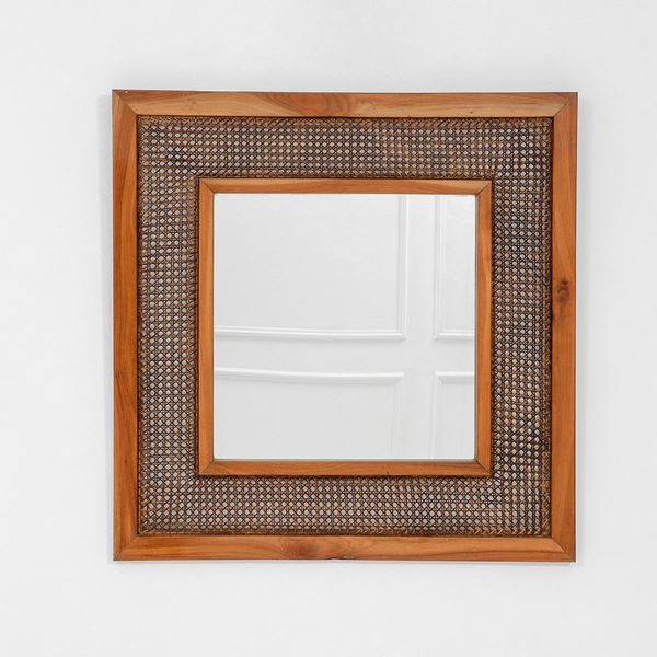 Mario Dezzutti - Specchiera
Legno di noce, pag