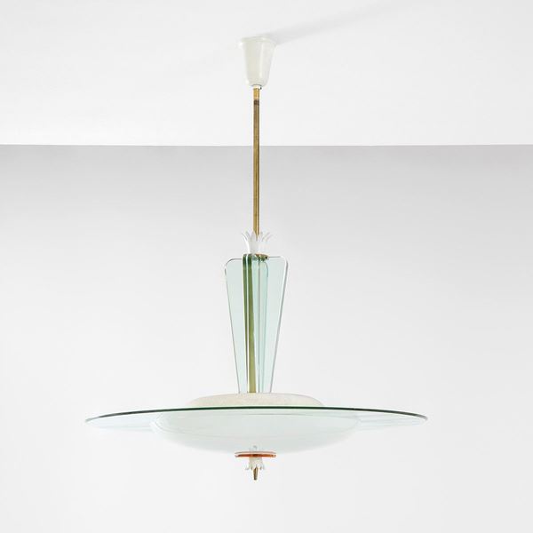 Gio Ponti - Lampadario
Ottone nichelato, 