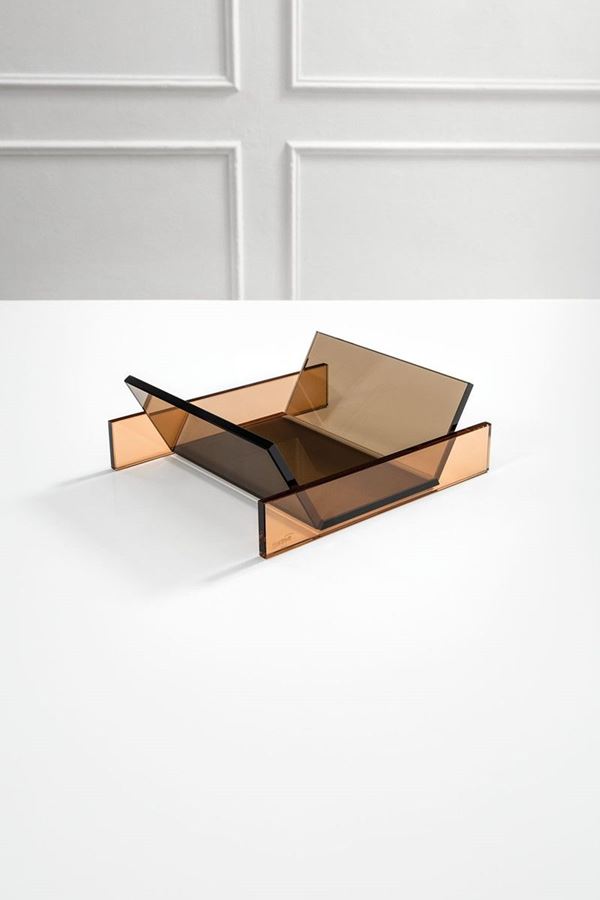 Ettore Sottsass : Centrotavola mod. Rosa 
Crist  - Asta Spring Design - Incanto Casa d'Aste e Galleria