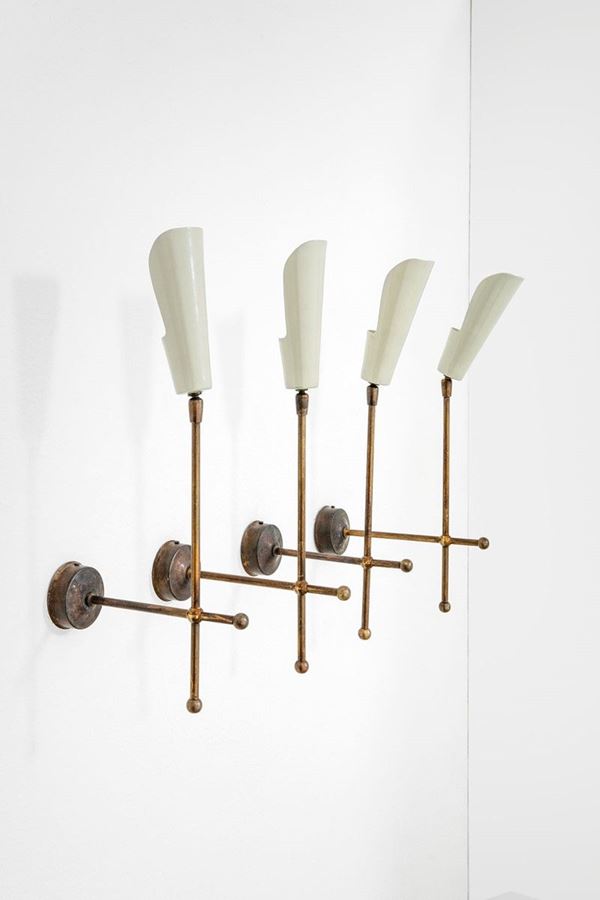 Quattro lampade da parete
All  - Auction Spring Design - Incanto Casa d'Aste e Galleria