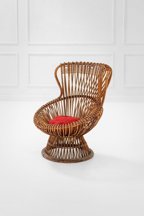Franco Albini : Poltrona mod. Margherita 
Bam  - Asta Spring Design - Incanto Casa d'Aste e Galleria