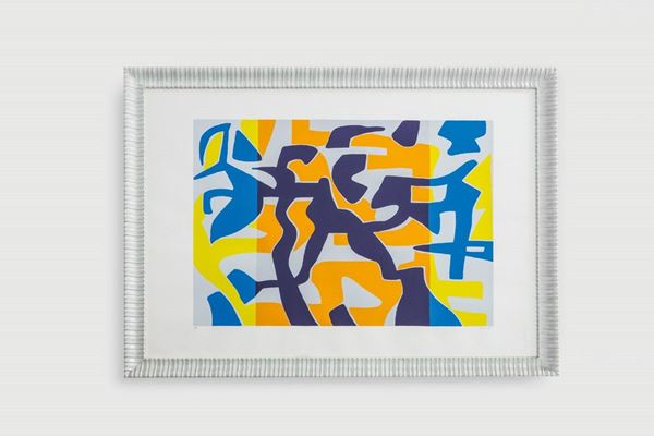Carla Accardi : Serigrafia entro cornice
Firm  - Asta Spring Design - Incanto Casa d'Aste e Galleria