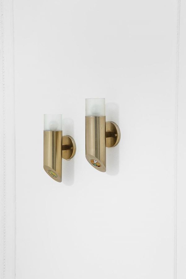 Angelo Lelii : Due lampade da muro
Ottone ni  - Auction Spring Design - Incanto Casa d'Aste e Galleria