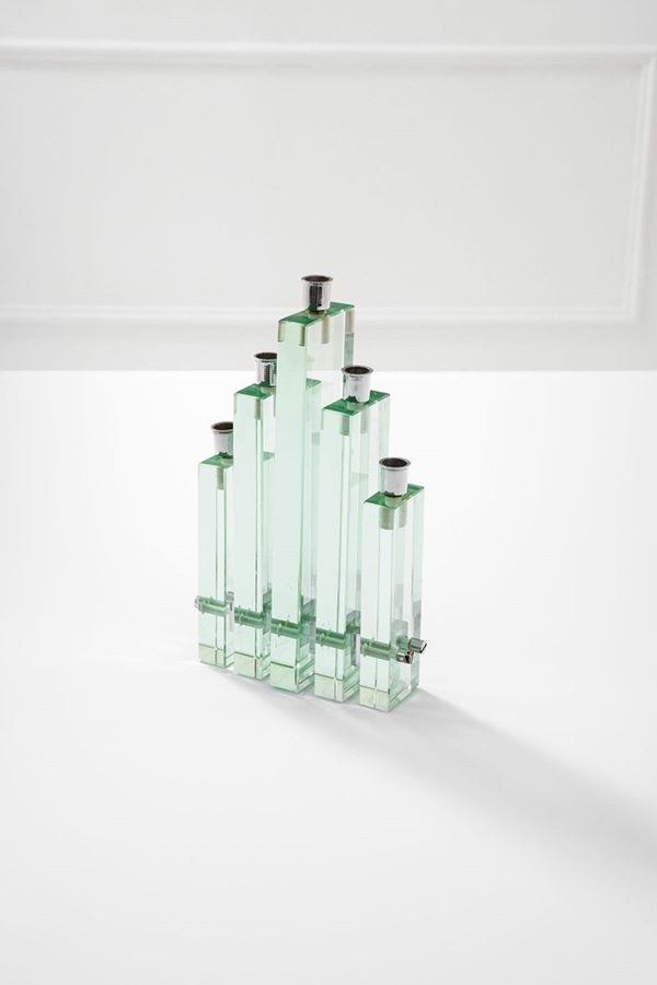Fontana Arte : Candelabro
Cristallo molato,   - Auction Spring Design - Incanto Casa d'Aste e Galleria