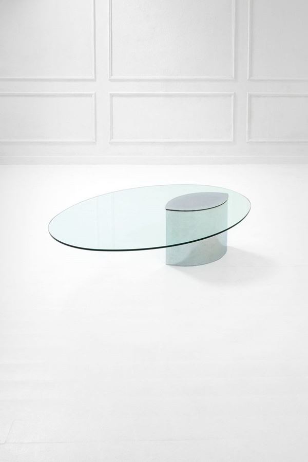 Cini Boeri : Tavolo basso mod. Lunario  
A  - Asta Spring Design - Incanto Casa d'Aste e Galleria
