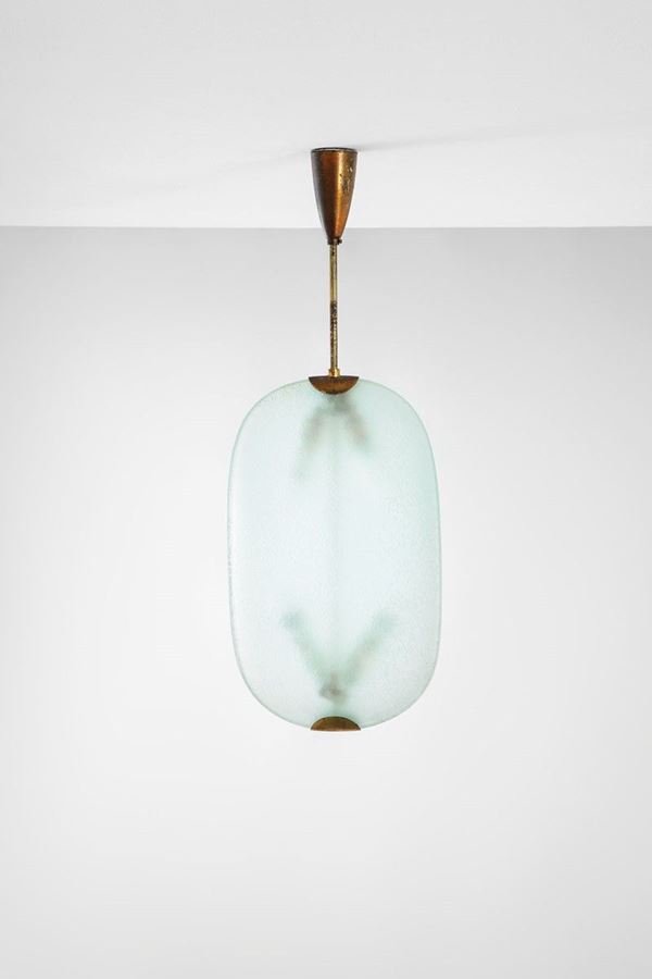 Max Ingrand : Lampada a sospensione 
Vetro   - Auction Spring Design - Incanto Casa d'Aste e Galleria
