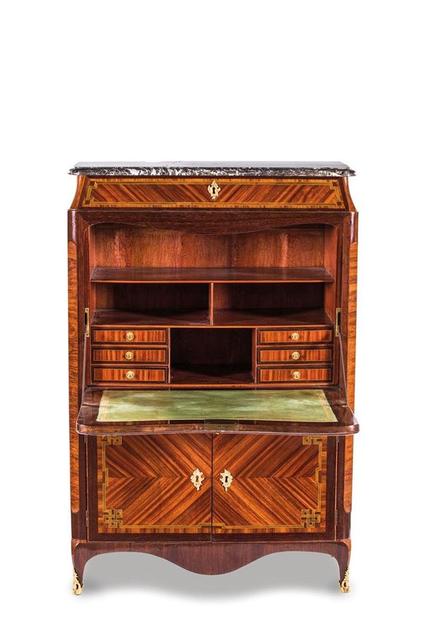 Secr&#233;taire &#224; abattant lastrona  - Asta Antiquariato - Incanto Casa d'Aste e Galleria
