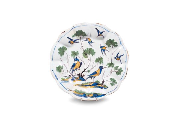 Piatto in maiolica tesa baccel  - Asta Antiquariato - Incanto Casa d'Aste e Galleria