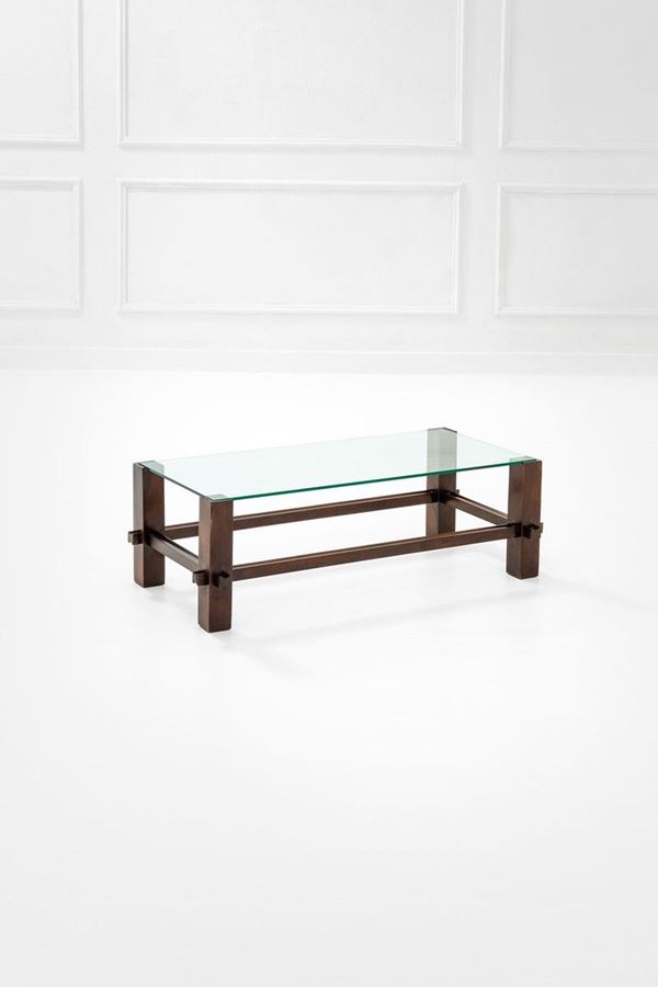Fontana Arte : Tavolino mod. 2461 
Legno, cr  - Asta Spring Design - Incanto Casa d'Aste e Galleria