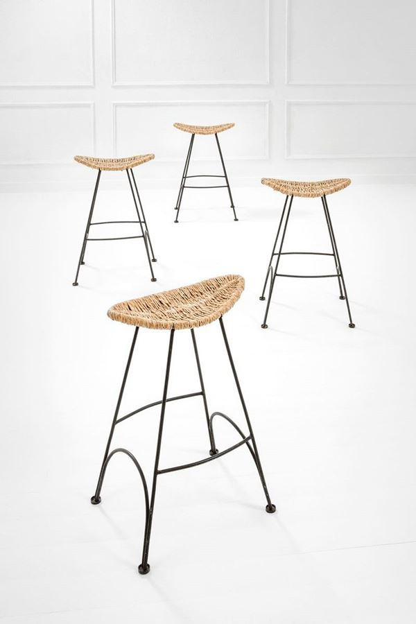 Tom Dixon : Quattro sgabelli della serie B  - Auction Spring Design - Incanto Casa d'Aste e Galleria