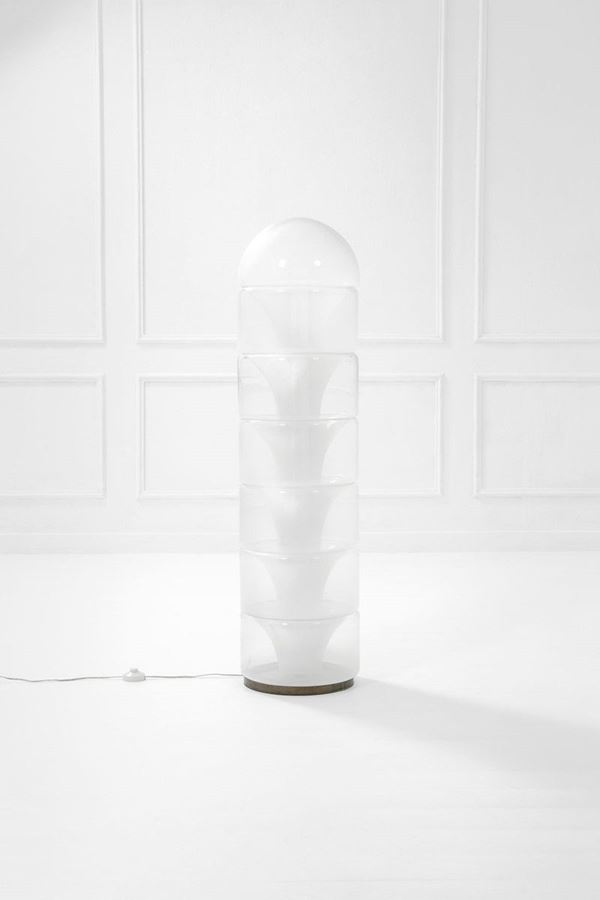Carlo Nason : Lampada da terra a sette eleme  - Auction Spring Design - Incanto Casa d'Aste e Galleria